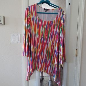 Slinky Sharkbite Tunic 1X